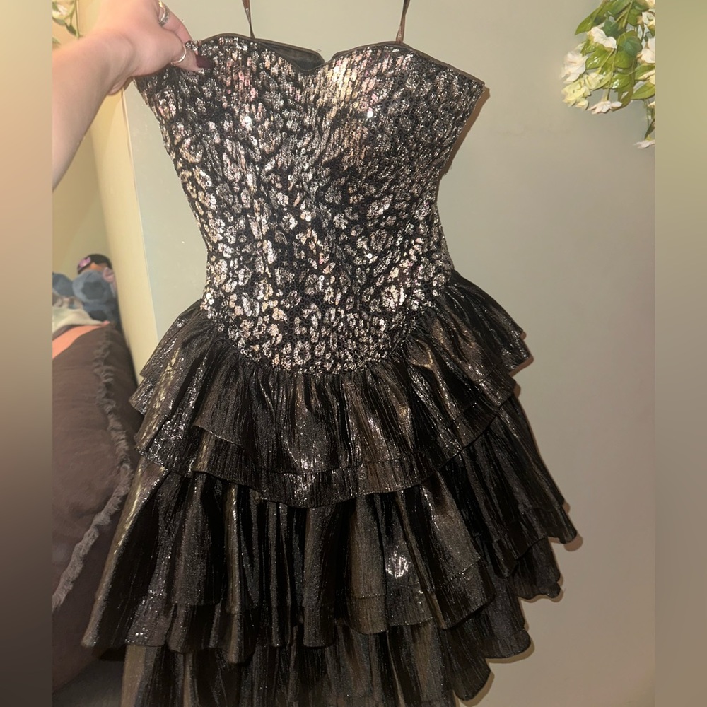 Camille La Via Mini Homecoming Dress